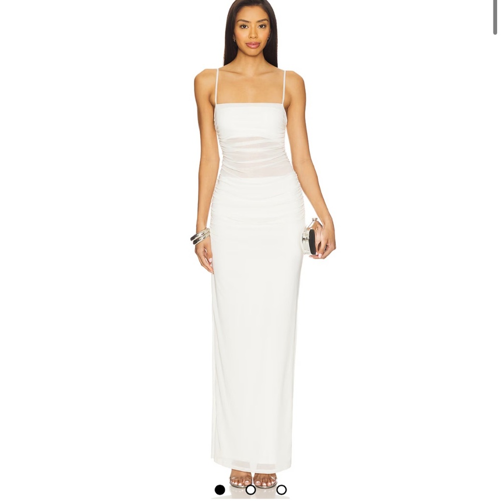 Jennan Dress in Gardenia by AFRM size Medium